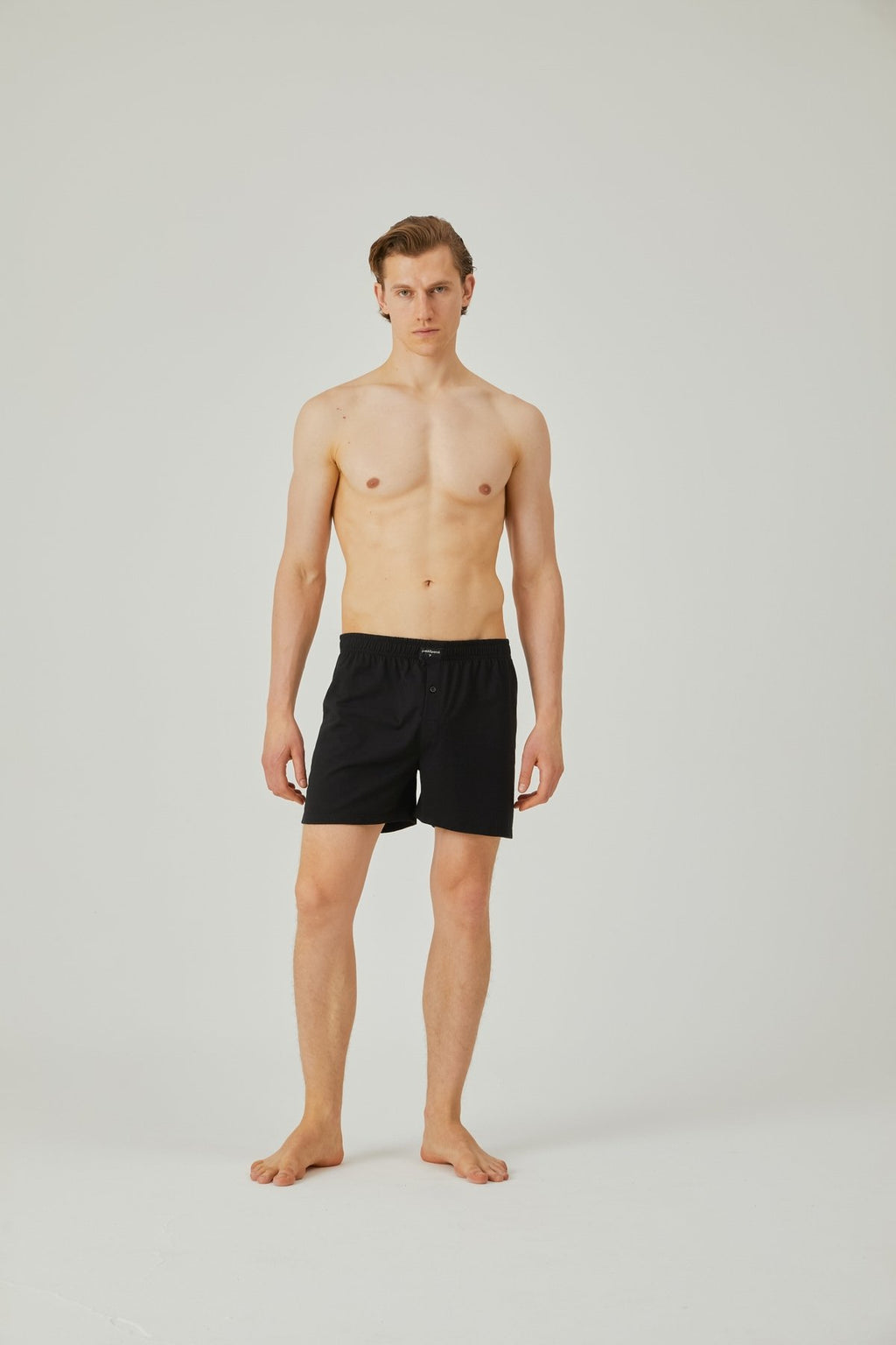 Erkek Koyu Lacivert Uzun Boy Boxer