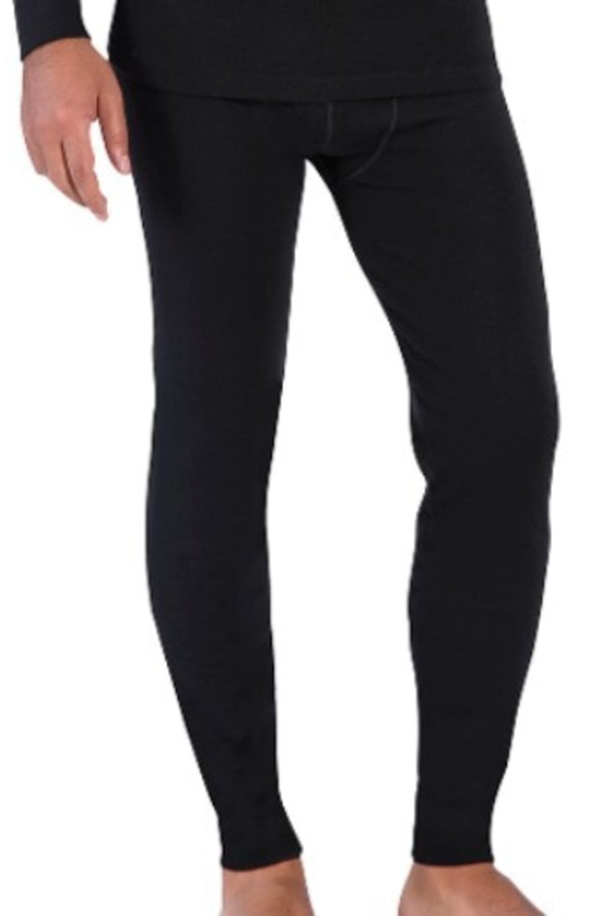 265-270 Erkek Siyah Termal Uzun Alt