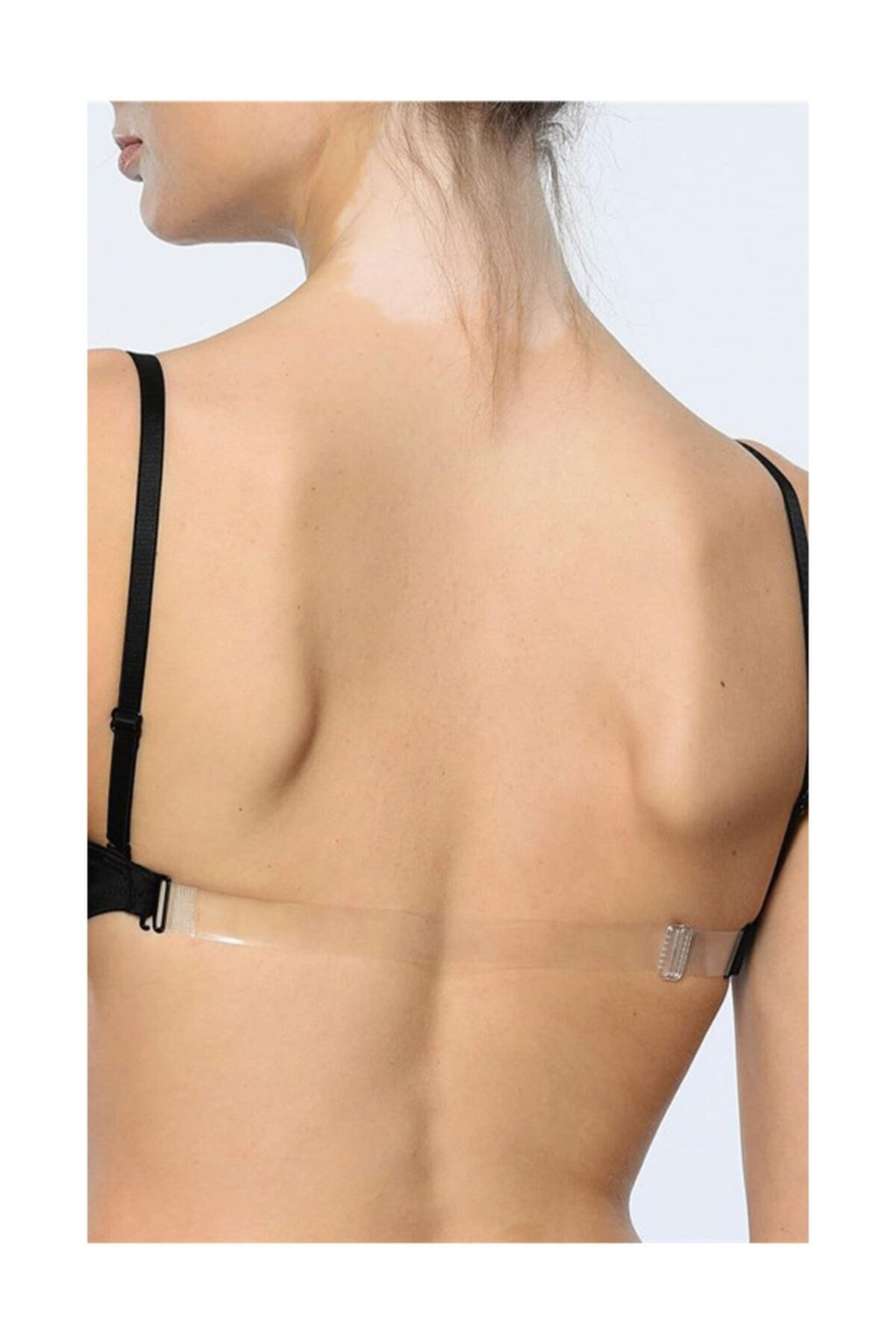 Abby 6021 Straplez Şeffaf Sırtlı Desteksiz Sütyen