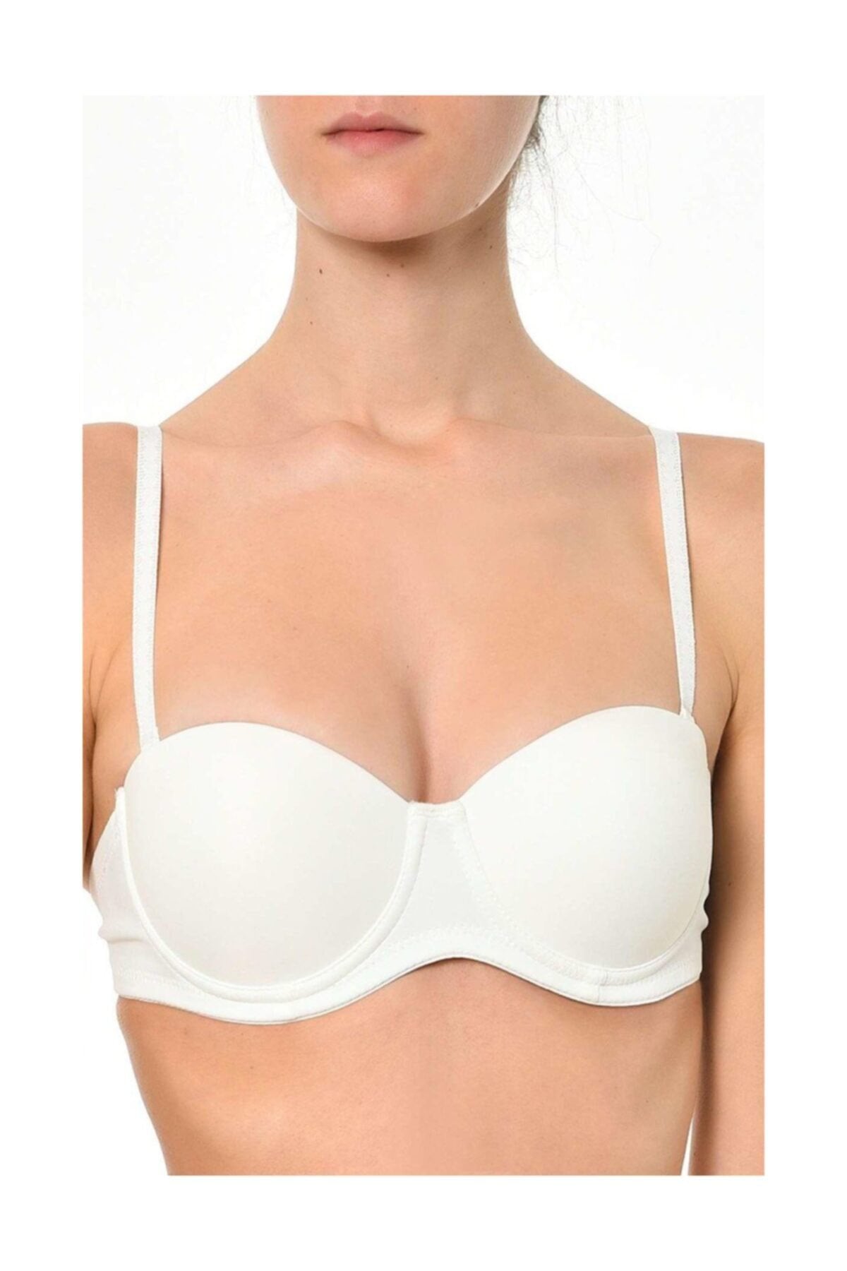 2850 Dolgulu Destekli Straplez Basic Sütyen