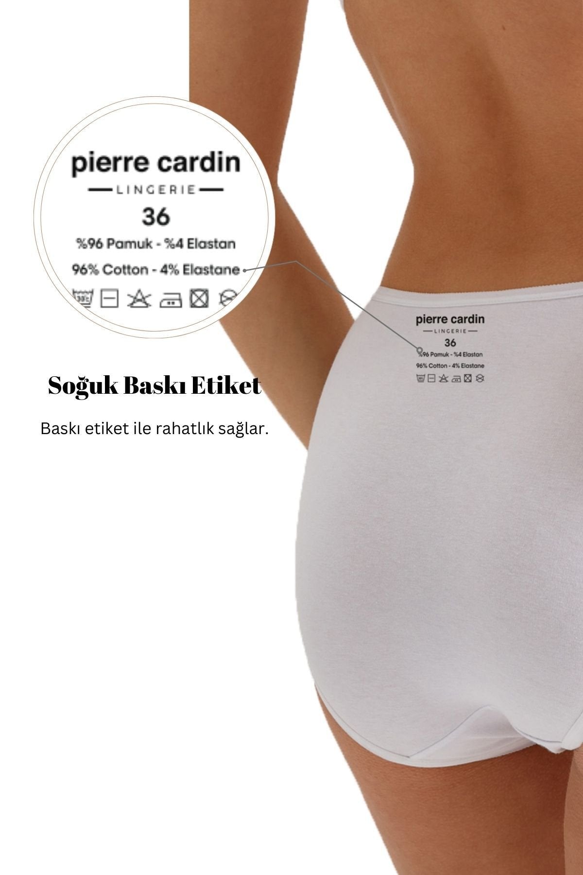 5'li Paket 2955 Pamuklu Basic Brief Normal Bel