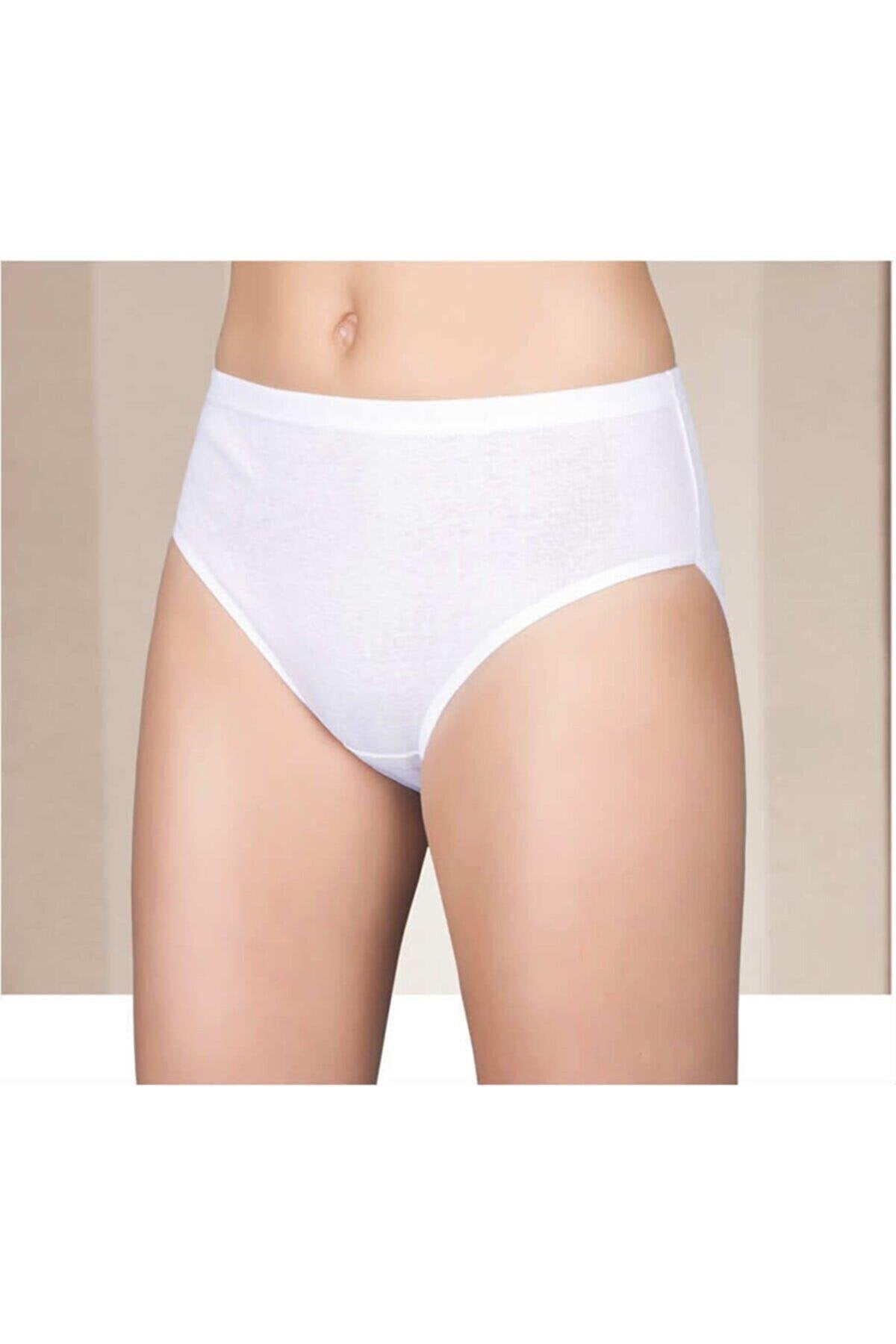 Kadın Ribana Biyeli Bato Külot 2064 - 6 Adet