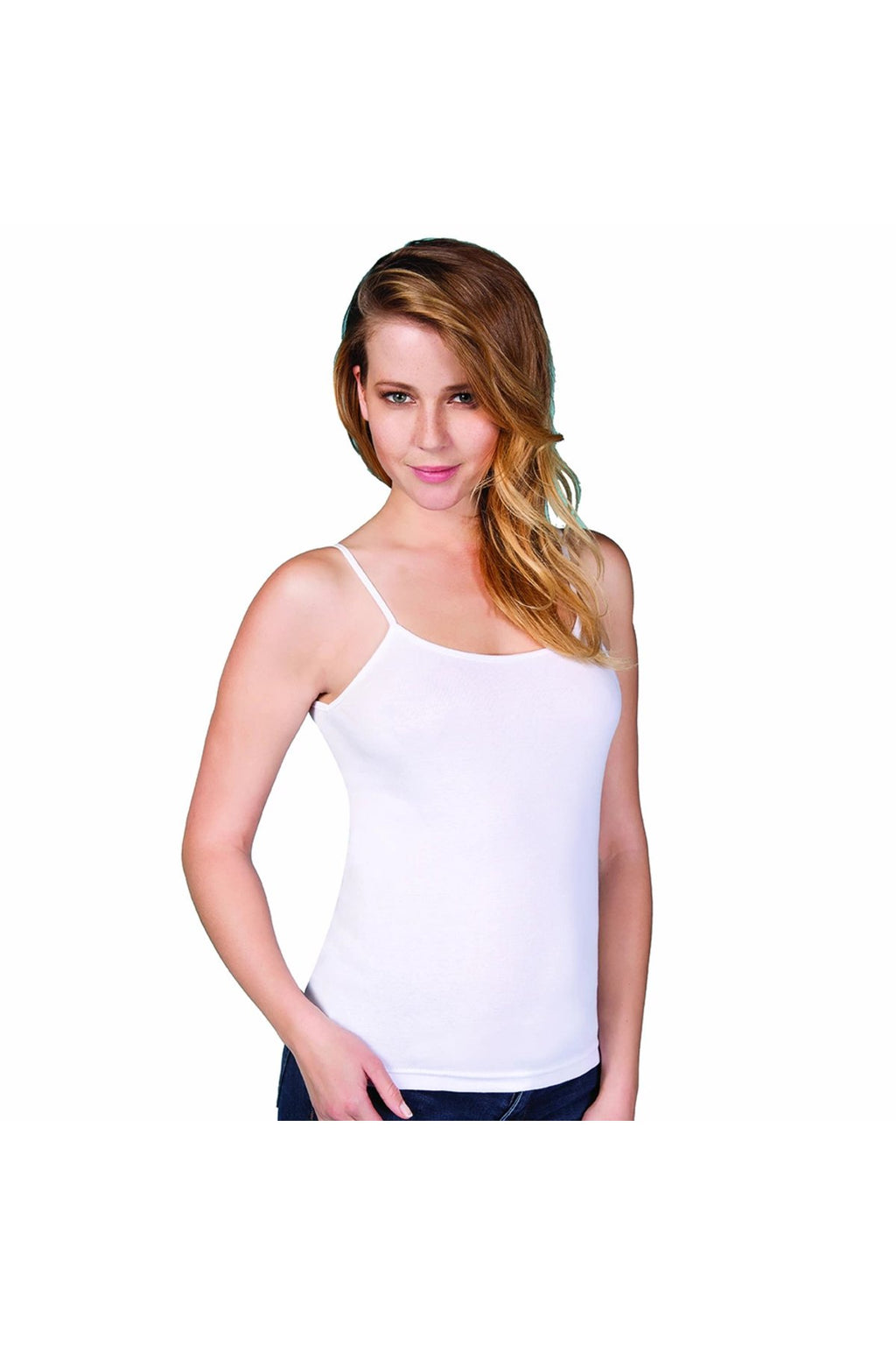 2036 Kadın Mat Ribana Biyeli Ip Askılı Büyük Beden Atlet