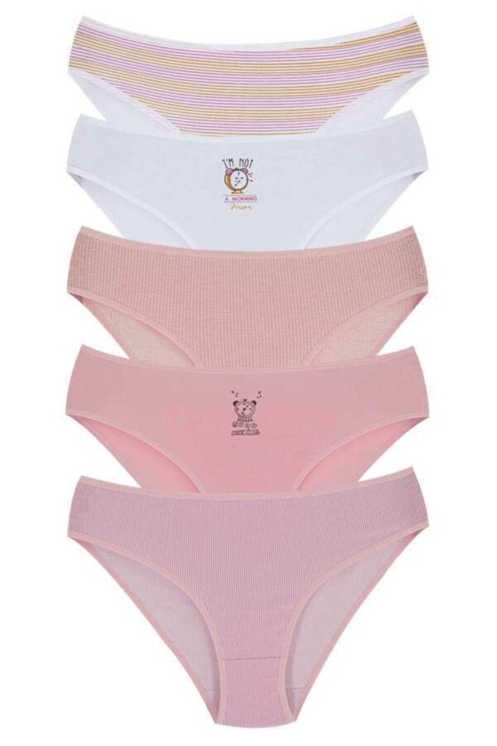 11375-10 Kadın 5'li Külot