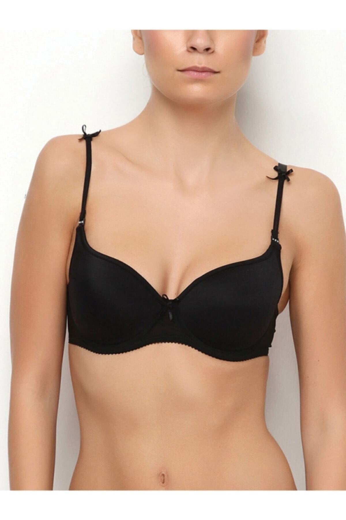 3106 Günlük Balenli Yumuşak Kap Desteksiz Dolgusuz Basıc Sütyen